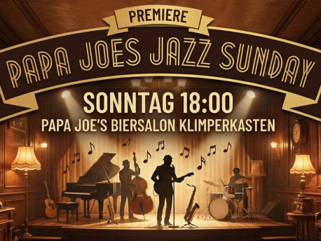 PREMIERE - Papa Joes Jazz Sunday
