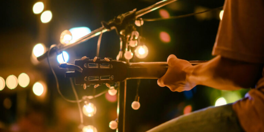 Live-Musik im Biergarten